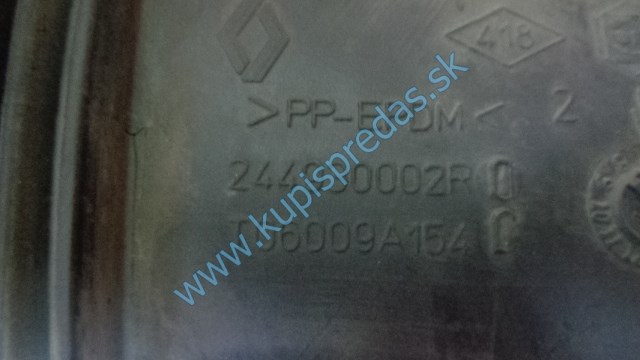 obal na baterku na renault megane 3 1,6i, 244930002R